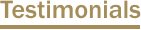 Testimonials