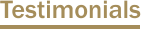 Testimonials