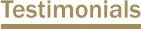 Testimonials