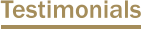 Testimonials